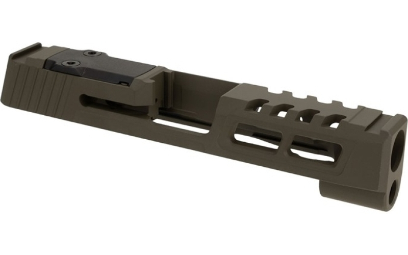 Zaffiri Precision Zps.2 slide p365 9mm luger optic cut olive drab green