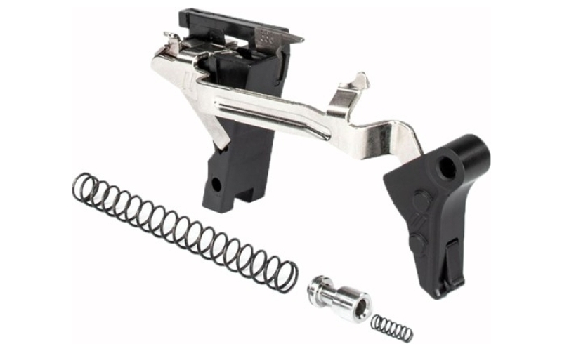 ZEV Technologies Pro flat face trigger drop-in kit glock g4 .40 blk/blk