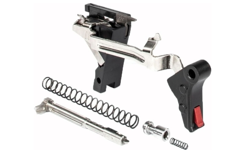 ZEV Technologies Pro flat face trigger ultimate kit glock g4 .40 blk/red