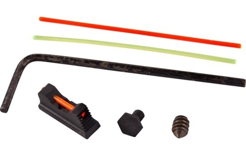 ZEV Technologies Zev sight set, .215 fiber optic front, combat v3 blk rear