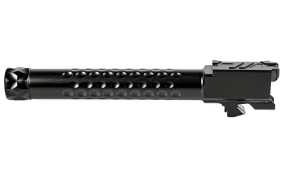 ZEV Technologies OPT, Barrel, 9MM, Black, Fits Glock 17 Gen5 BBL-17-OPT-5G-TH-DLC