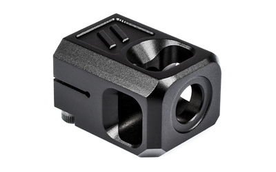 ZEV Technologies Pro Comp V2, Compensator, 9MM, Black, Muzzle Brake/Comp, 13.5x1LH COMP-PRO-V2-LH-B